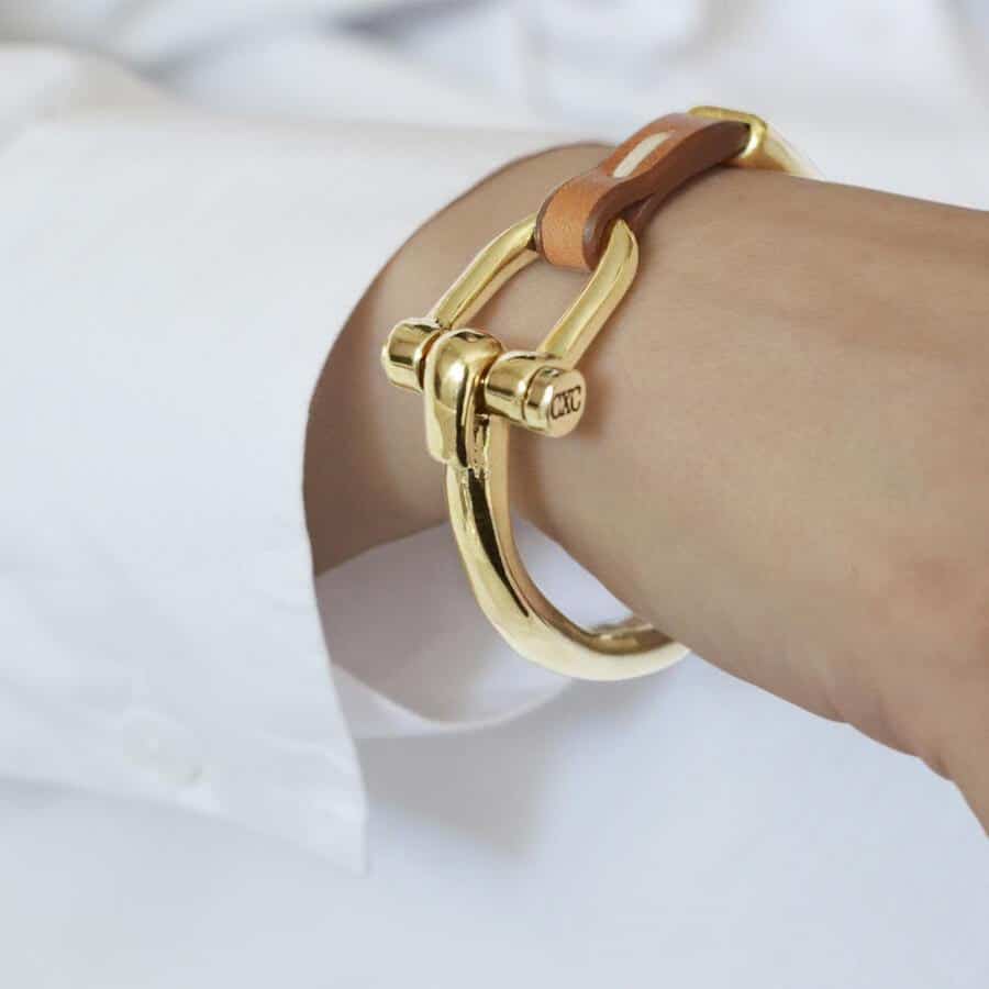 bracelet or cxc saint martin ile de ré bijou